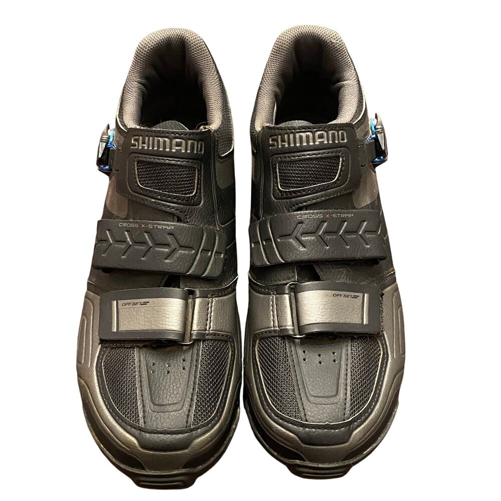 Shimano SH-M089 SPD Mountain Bike Cycling Shoes EU 45 US 10.5 Black Gray